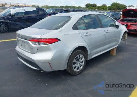 2022 Toyota Corolla Le из США, поврежденный, VIN 5YFEPMAE2NP290497